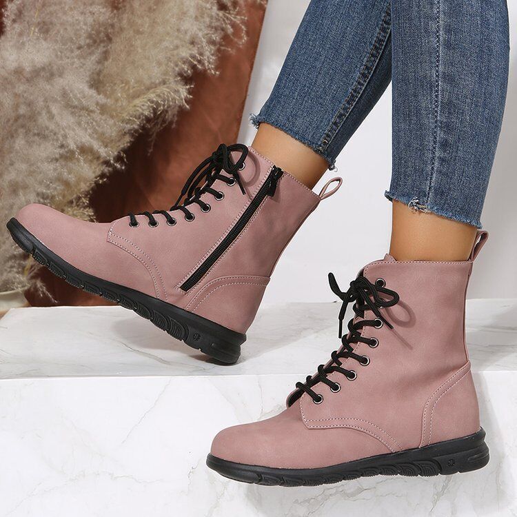 RETRO MILITARY COMBAT BOOTS