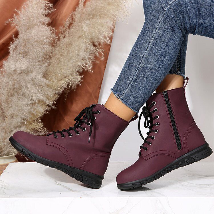 RETRO MILITARY COMBAT BOOTS