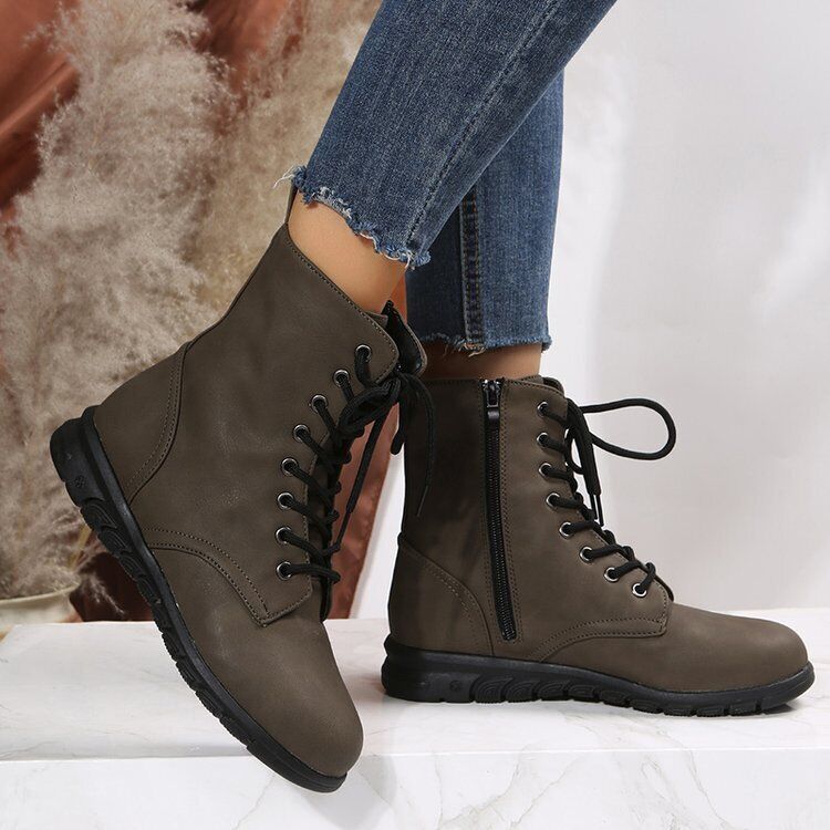 RETRO MILITARY COMBAT BOOTS