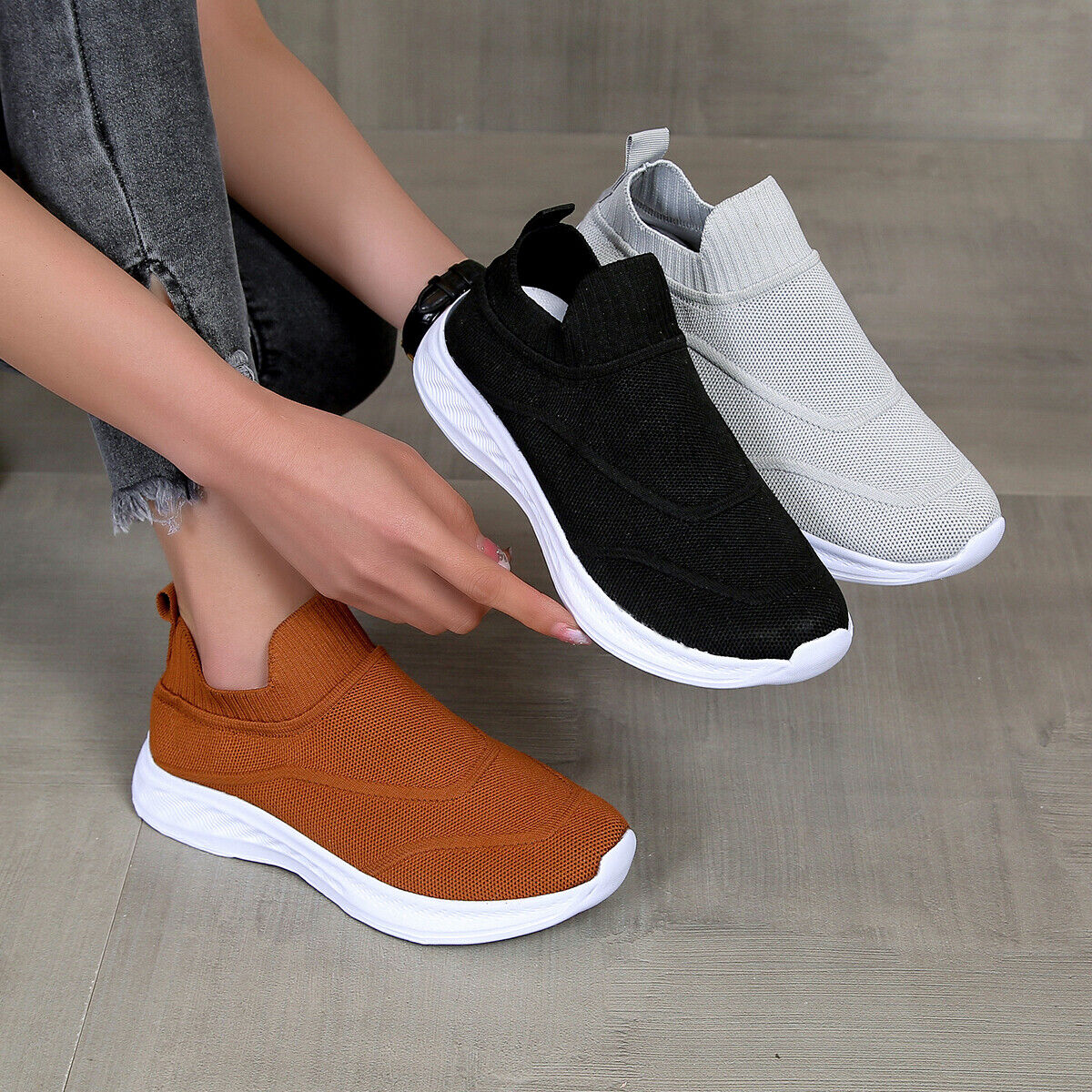 WOMEN'S FASHIONABLE MESH FLAT ORTHOPEDIC SNEAKERS