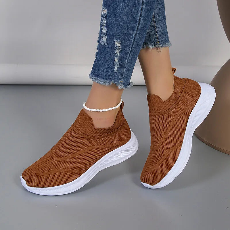 WOMEN'S FASHIONABLE MESH FLAT ORTHOPEDIC SNEAKERS