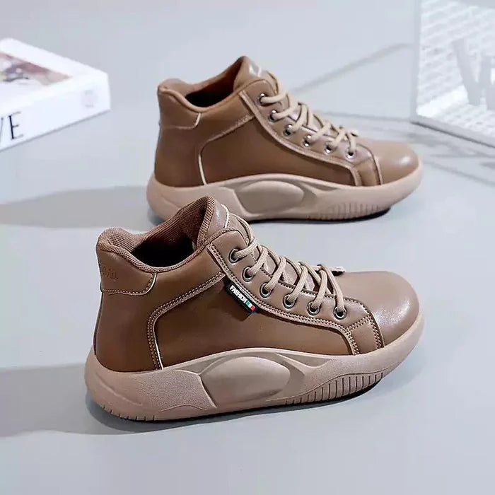 WOMEN'S PREMIUM HIGH TOP THICK SOLE BOOTS - 2025 CANADA BEST SELLER