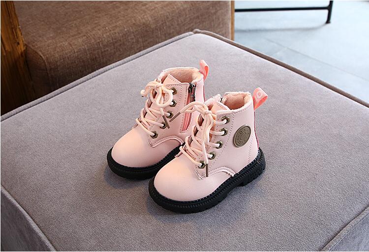 KIDS LEATHER NON-SLIP WARM BOOTS 2025