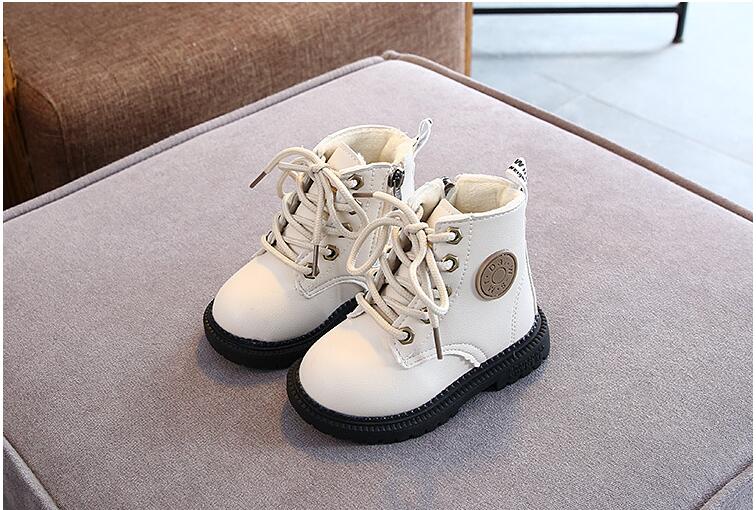 KIDS LEATHER NON-SLIP WARM BOOTS 2025