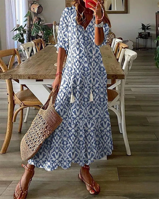 MAYA™ BOHO TUMMY COVERAGE DRESS