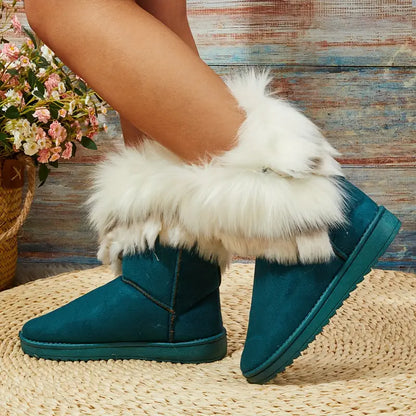 KASLO™ FUR SLIP-ON WINTER BOOTS