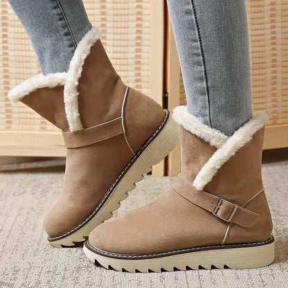 HILLSIDE™ WOMEN'S PLUSH LINED WINTER SNOW BOOTS