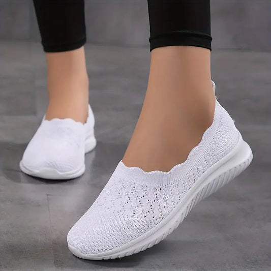 AURA™ KNIT SLIP-ON SNEAKERS