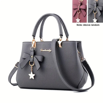 ADELINE™ LETTER DECOR HANDBAG