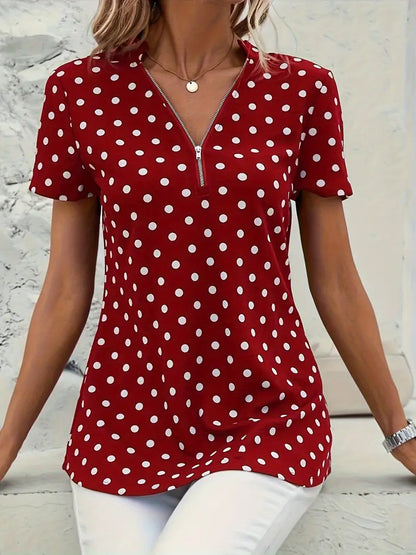 AURORA™ POLKA DOT BLOUSE