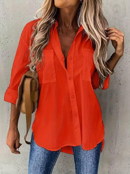 MARLEY™ | CASUAL LONG SLEEVE BUTTON-UP SHIRT