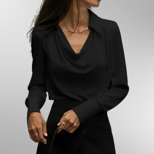 FREYA™ | ELEGANT SATIN BLOUSE