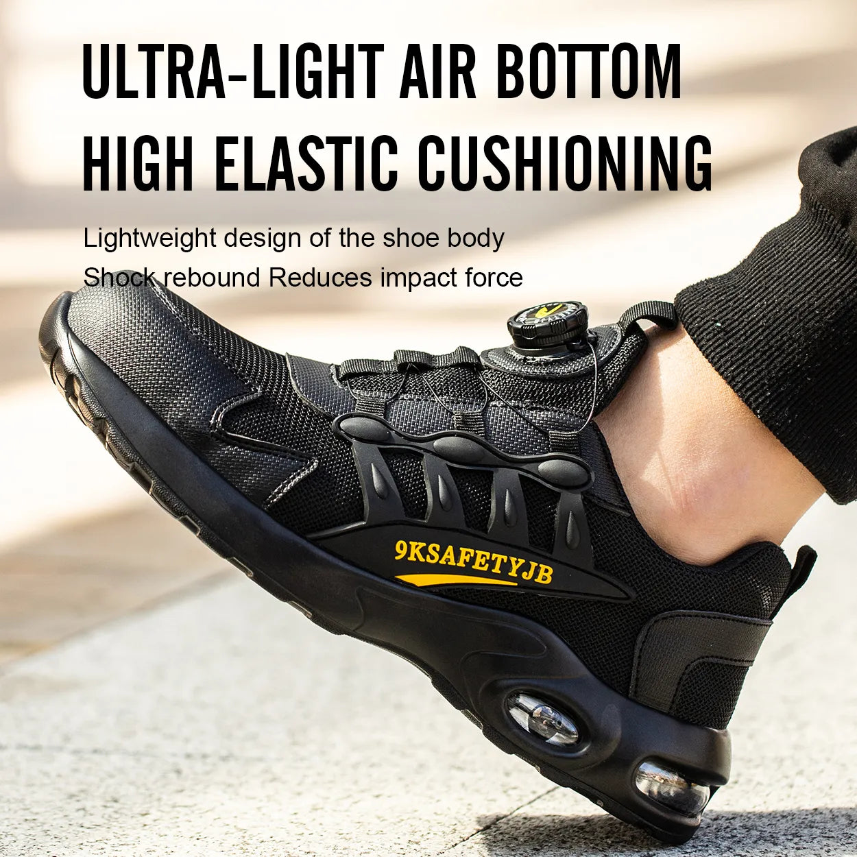 BORDEN™ QUALITY SAFETY SHOES – MAXIMUM PROTECTION & COMFORT