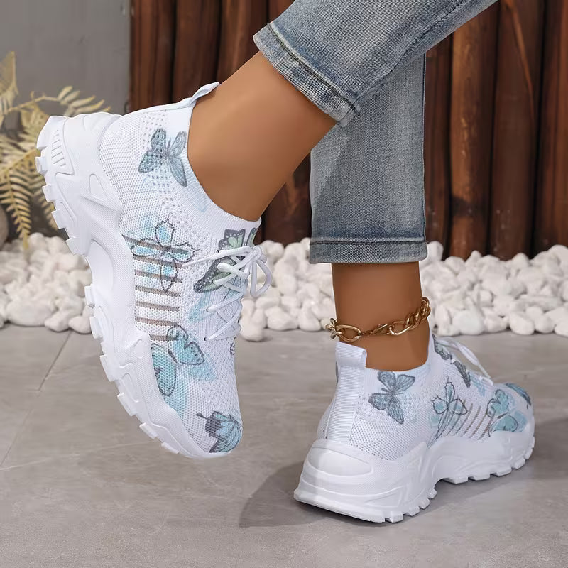 MARIPOSA | BREATHABLE BUTTERFLY PLATFORM SNEAKERS