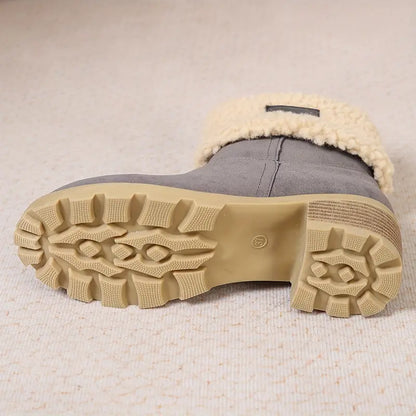 BRIERFIELD™ PLUSH LINED CHUNKY HEEL WINTER BOOTS