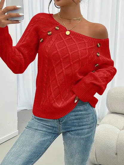 AVANI™ CABLE-KNIT SWEATER