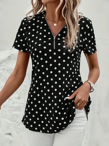 AURORA™ POLKA DOT BLOUSE