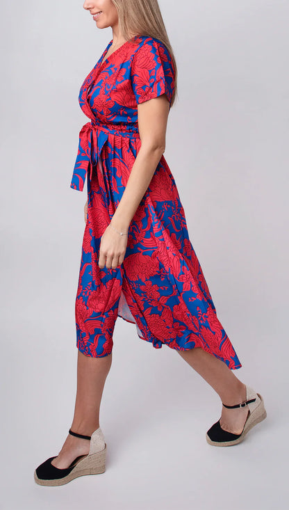 FLORAVIVE™ – SPRING/SUMMER FLORAL PRINT DRESS