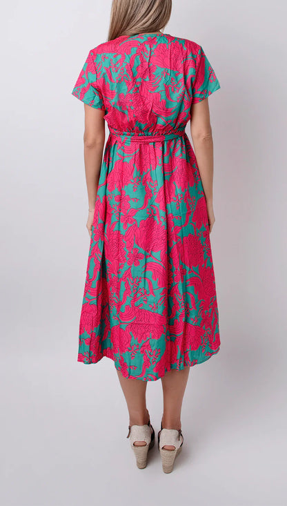 FLORAVIVE™ – SPRING/SUMMER FLORAL PRINT DRESS