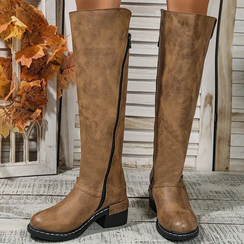 PUNKEY™ WOMEN'S AUTUMN ORTHOPEDIC KNEE-HIGH BOOTS