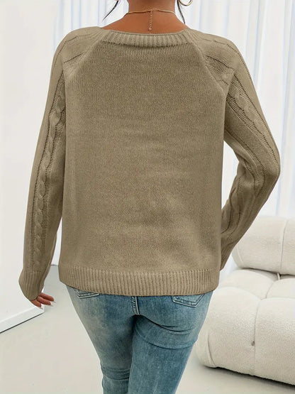 AVANI™ CABLE-KNIT SWEATER