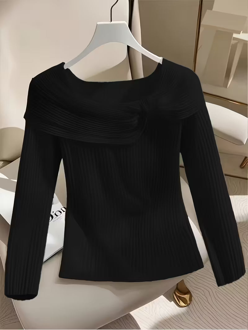 IVY™ | ELEGANT MINT GREEN RUFFLED TUNIC TOP