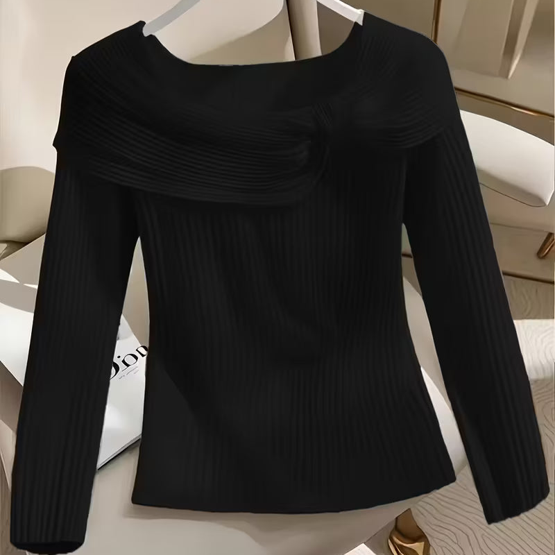 IVY™ | ELEGANT MINT GREEN RUFFLED TUNIC TOP