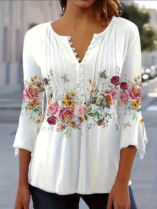ALORA™ FLORAL BLOUSE