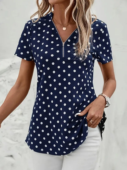 AURORA™ POLKA DOT BLOUSE