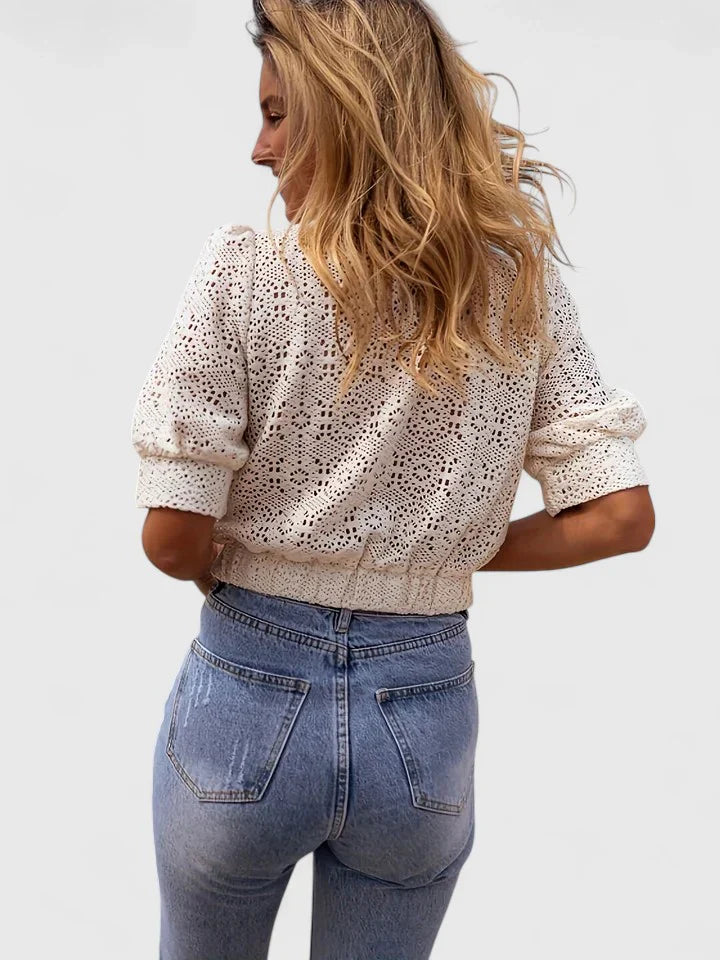 SIERRA™ | ELEGANT V-NECK BLOUSE