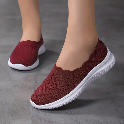 AURA™ KNIT SLIP-ON SNEAKERS