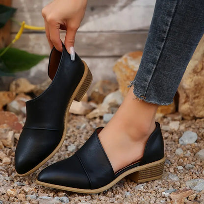 SAVINA™ WOMEN'S CHUNKY HEEL SHORT BOOTS