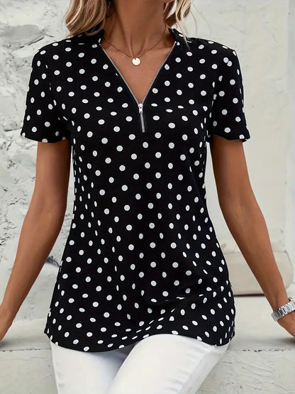 AURORA™ POLKA DOT BLOUSE