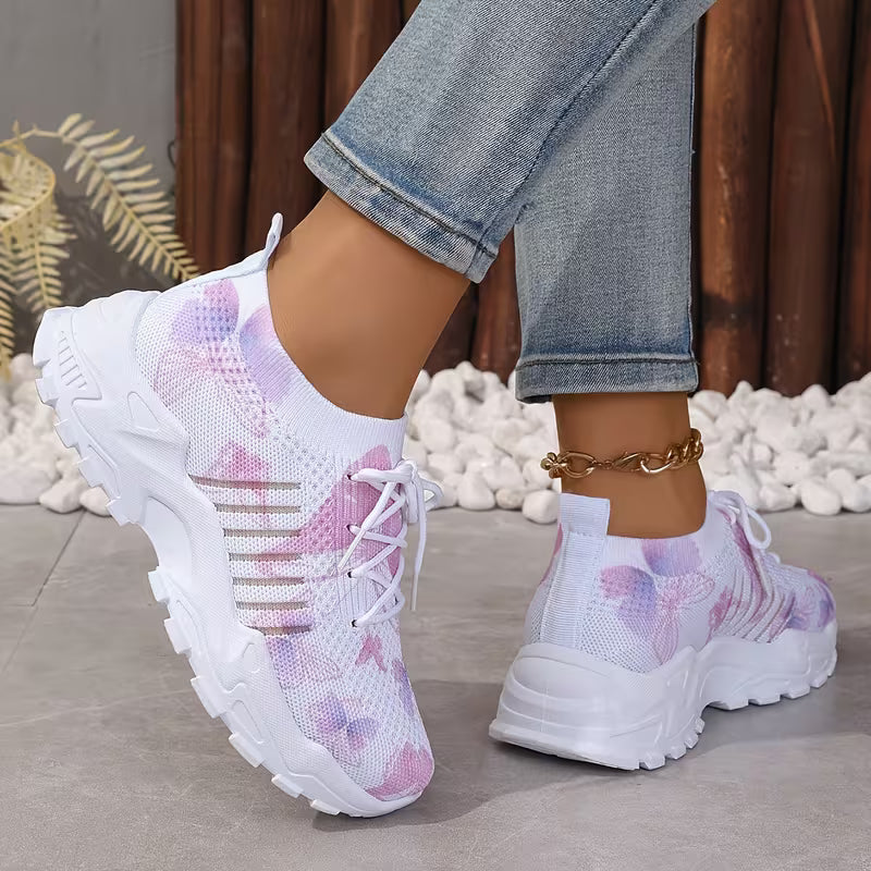 MARIPOSA | BREATHABLE BUTTERFLY PLATFORM SNEAKERS