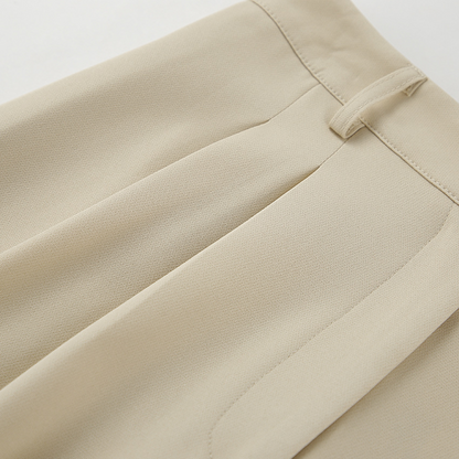 Women’s Wide Leg Suit Trousers High Waisted Casual Pants