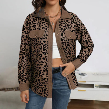 SERAPHÉ™ LEOPARD PRINT BLAZER