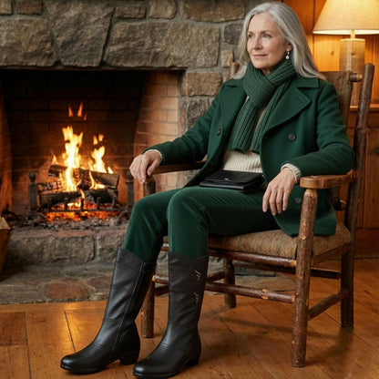 MAELIS™ MID-HEIGHT NON-SLIP LEATHER WINTER BOOTS