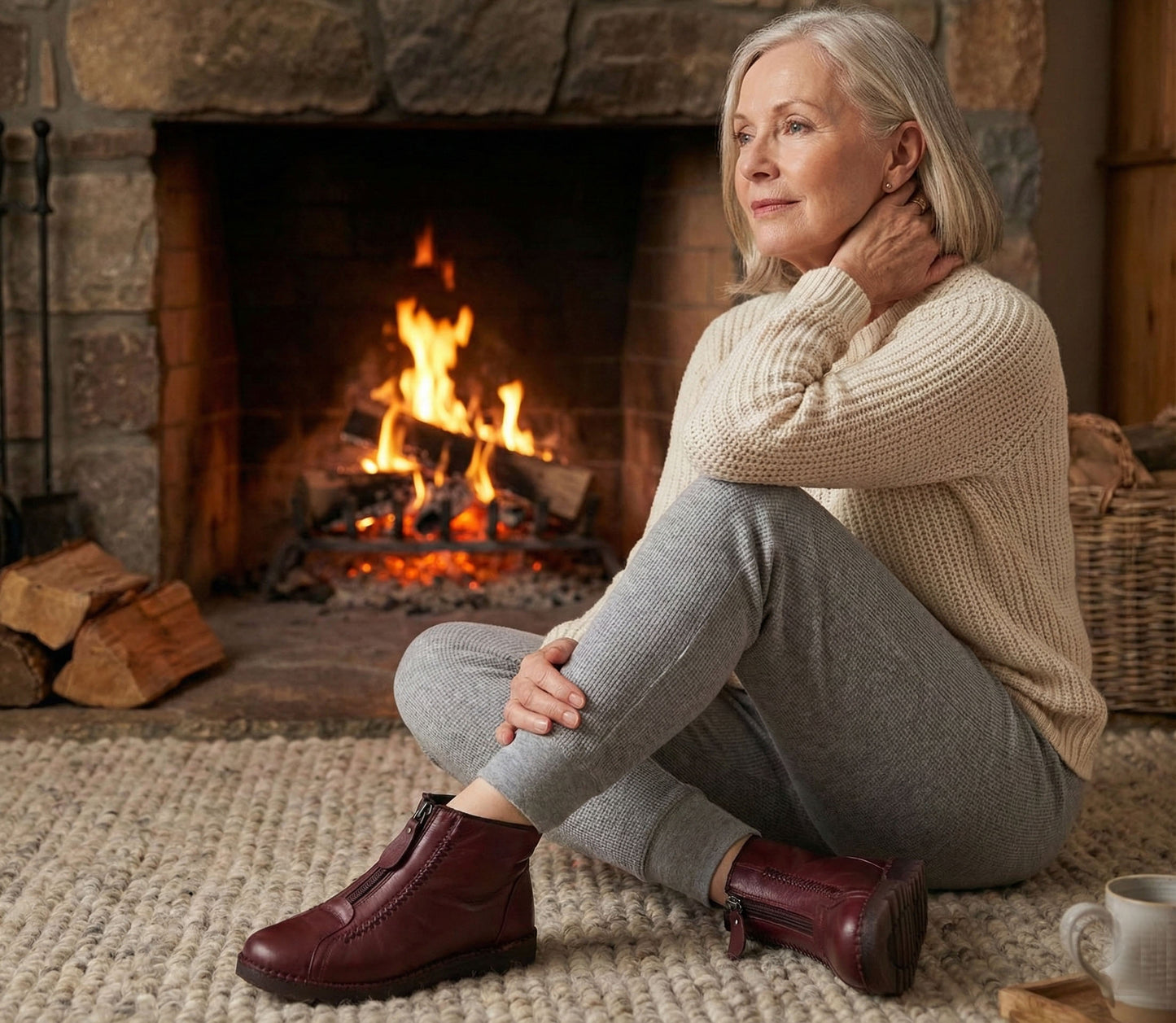 ABBY™ LEATHER NON-SLIP ANKLE SNOW BOOTS