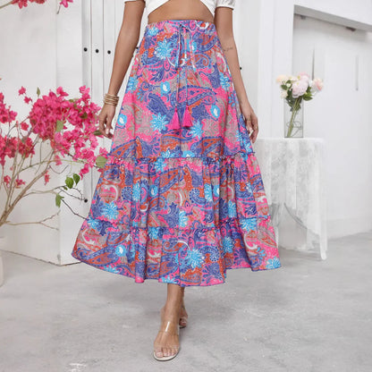 SOLÉA™ BOHO MAXI SKIRT