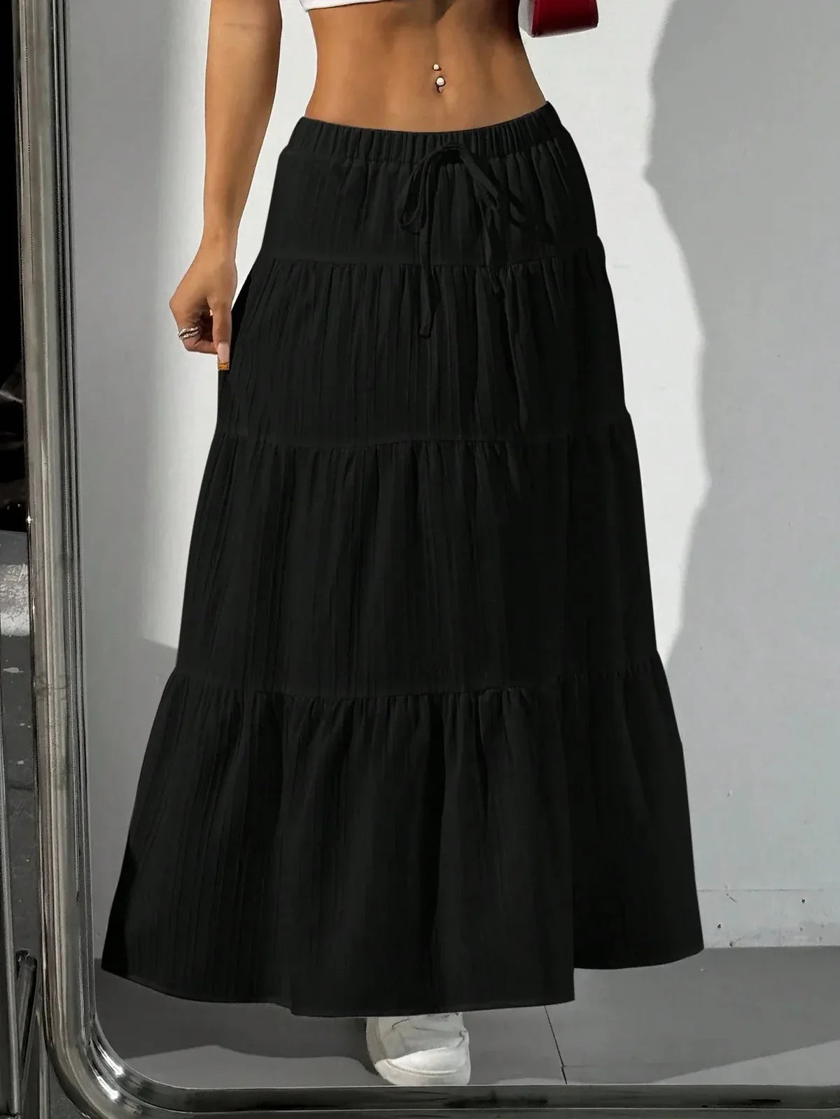 ISOLA™ TIERED MAXI SKIRT