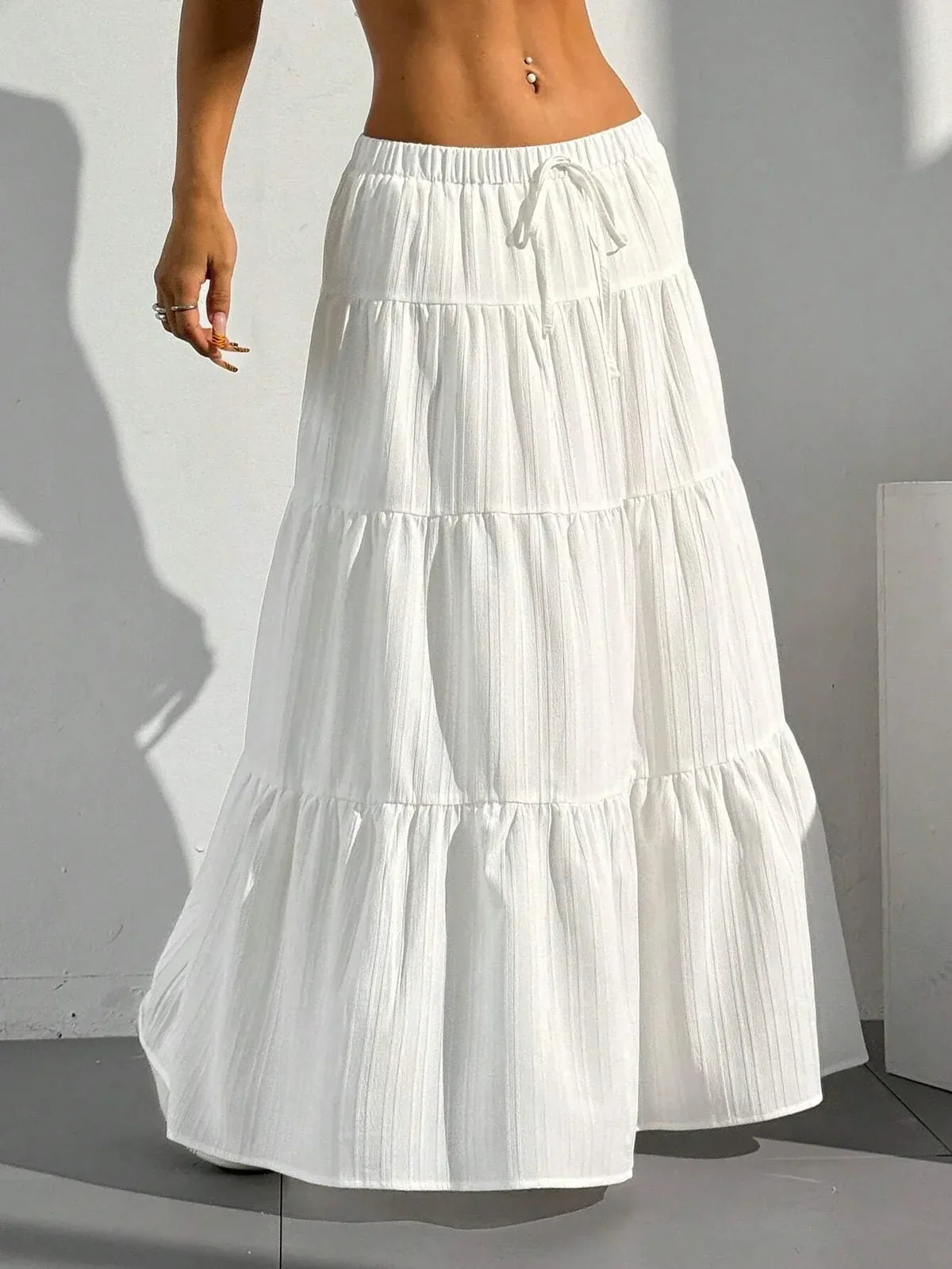 ISOLA™ TIERED MAXI SKIRT