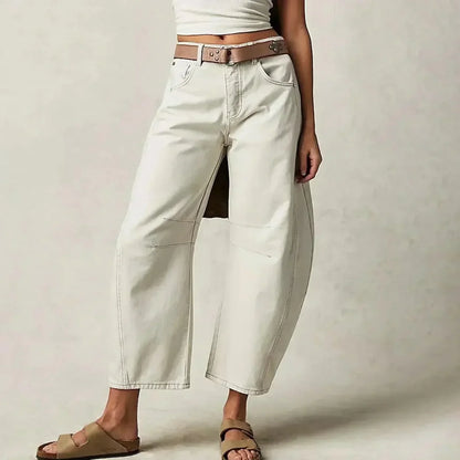CALVÉA™ WIDE-LEG HIGH-WAIST JEANS