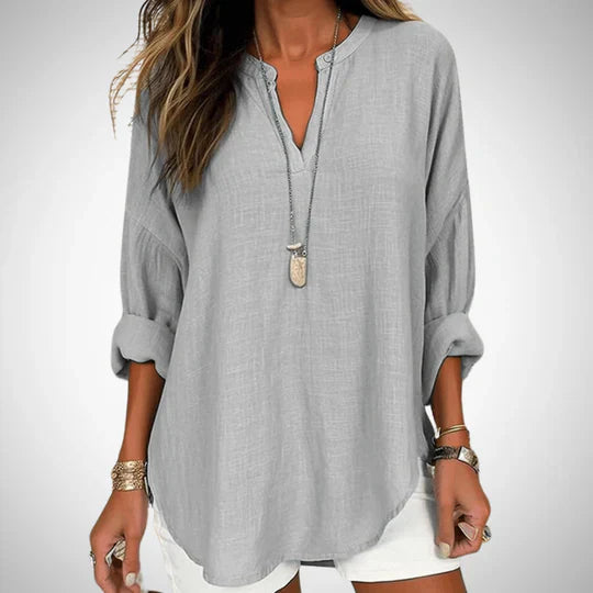 MILA™ | FLOWY ELEGANT BEACH SHIRT