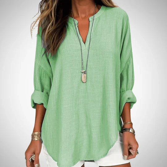 MILA™ | FLOWY ELEGANT BEACH SHIRT