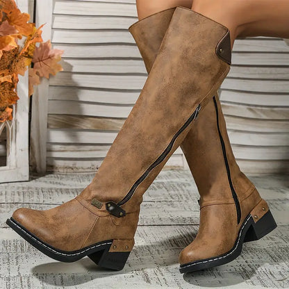 PUNKEY™ WOMEN'S AUTUMN ORTHOPEDIC KNEE-HIGH BOOTS