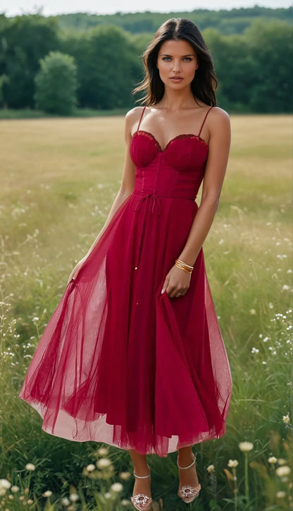 ÉTOILE™ – STRAPLESS CHIFFON PRINCESS EVENING DRESS