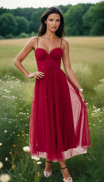 ÉTOILE™ – STRAPLESS CHIFFON PRINCESS EVENING DRESS