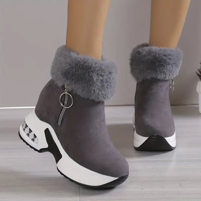 LAKEFORD™ WOMEN'S FUR-LINED ZIP-UP WINTER BOOTS