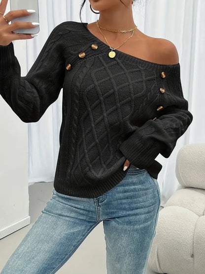 AVANI™ CABLE-KNIT SWEATER