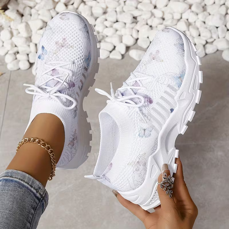 MARIPOSA | BREATHABLE BUTTERFLY PLATFORM SNEAKERS